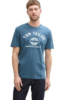 Футболка Tom Tailor LOGO TEE MEN'S T-SHIRT XXL Синій 1037735-36985