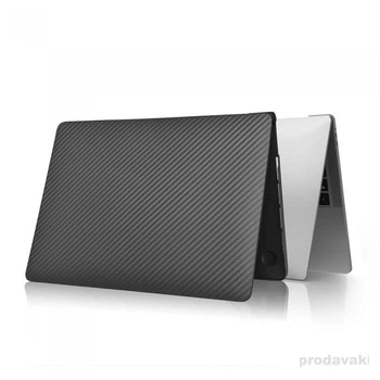Чехол накладка WiWU iKavlar Crystal Shield для Apple MacBook Air 13,3 A1932 A2179 A2337 2018-2023 Black Stripe