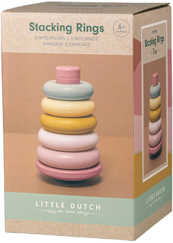 Пирамида Little Dutch Stacking Rings Pyramid Pink 2007772 (8712051096834)