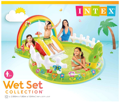 Надувний ігровий майданчик Intex Garden Play Center 290 x 180 см (6941057420165)