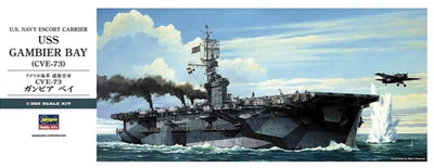 Збірна модель 1/350 Авіаносець ВМС США супроводу USS Gambier Bay (CVE-73) Hasegawa 40027