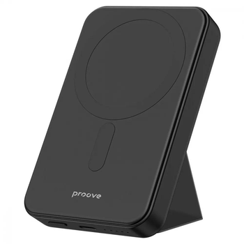 Павербанк з Бездротовою зарядкою Proove Hyperion 2в1 10000mAh (PBHP15020001) Black