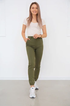 Женские брюки Fashion Girl "Ellias" 44 хаки
