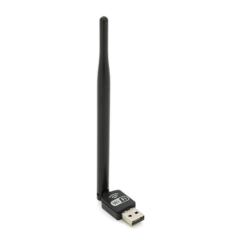Беспроводной USB адаптер Wi-Fi LV-UW10 150 Мбит/с антенна 10 см для ПК ноутбуков интернет соединение (TOR-JUG_22B)