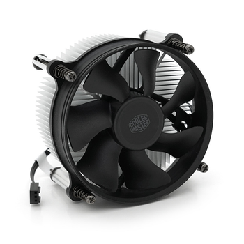 Кулер процесорний CoolerMaster i50C для Intel LGA 115X/1200/775 95mm вентилятор охолодження радіатор (TOR-JUG_22B)