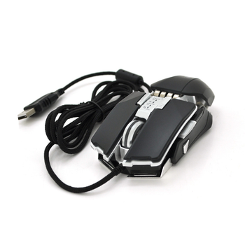 Мышь проводная JEDEL GM1080 USB оптическая с подсветкой для геймеров 7 кнопок для ПК и ноутбука (LO-TH_11C)