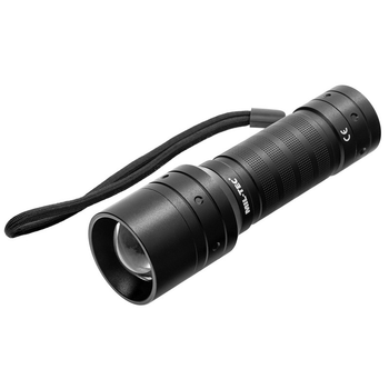Ліхтарик Mil-Tec з чохлом 520 люмен Flashlight Mission Black (15153400)