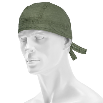 Бандана тактична Mil-Tec Headwrap One size 15х24 см Olive (12225001)