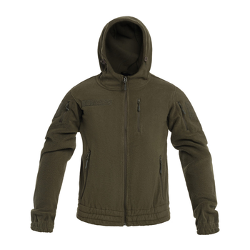 Куртка Mil-Tec фліска з капюшоном GEN.II Fleece Jacket L Olive (10856301-904-L)