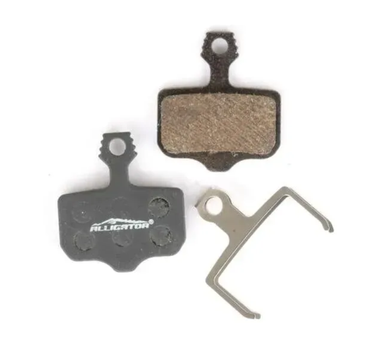 Колодки тормозные Alligator HK-EC036#B50+ для Avid Elixir органика OEM экономичные, пара +2 пружинки