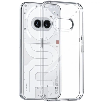 Чохол TPU Transparent 1.5 мм із захистом камери для Nothing Phone (2a), прозорий захисний кейс Безбарвний