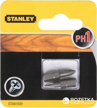 Бита Stanley PН 1 x 25 мм 2 шт. (STA61020)