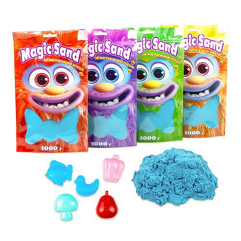 Кінетичний пісок "Magic sand" у пакеті, блакитний, 1 кг (TS01091996253936)