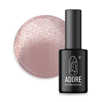 Гель-лак для ногтей Adore Gel Polish Cat's Eye Nude №E-01 Лилово-бежевый 8 мл