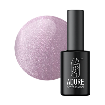 Гель-лак для нігтів Adore Gel Polish Cat's Eye Metal Glass №Mm-15 Рожево-бузковий 8 мм
