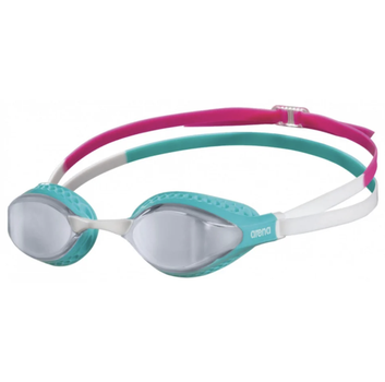 Очки для плавания Arena Air-Speed Mirror (003151-104) бирюзовые, розовые