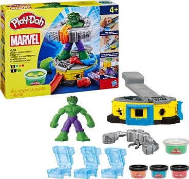 Набір для творчості з масою для ліплення Hasbro Play-Doh Marvel Hulk Халк (F9826)