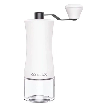 Кавомолка ручна Circle Joy Coffee Grinder (CJ-SMDJ01) White