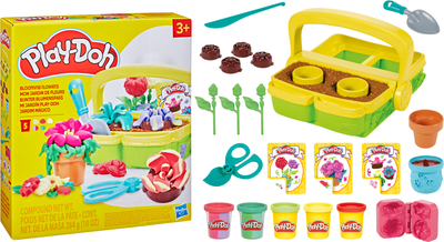 Набор для творчества с массой для лепки Hasbro Play-Doh Blooming Flowers Цветущие цветы (G0492)