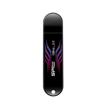 USB флеш 128GB Silicon Power Blaze B10 Black (SP128GBUF3B10V1B) пластик чорний USB 3.0