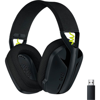 Навушники бездротові Logitech G435 Lightspeed Black