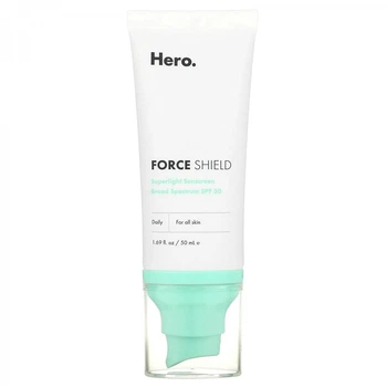 Солнцезащитное средство для лица Hero Force Shield SPF 30, 50 ml