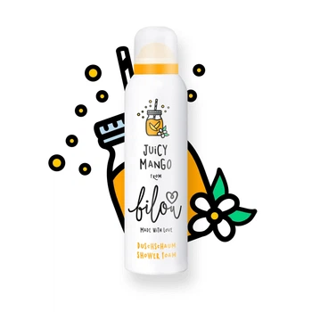 Bilou – піна для душу JUICY MANGO, 200 мл