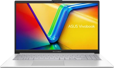 Ноутбук ASUS Vivobook GO E1504GA-BQ115 15.6" FHD IPS, Intel i3-N305, 8GB, F512GB, UMA, NoOS, Сріблястий