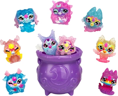 Ігровий набір Magic Mixies Minis – 9 чарівних міні-фігурок із прихованими сюрпризами та казанком (14951)