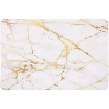 Набір 12 сервірувальних серветок 28x43см підтарільники Marble-109, поліпропілен (247015)