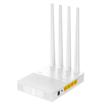 Роутер Hoco wifi5 wireless router HI31 |2.4GHz/5GHz, 1200Mbps| белый