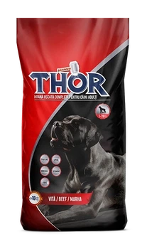 Сухой корм для взрослых собак всех пород Thor с говядиной 10 кг.