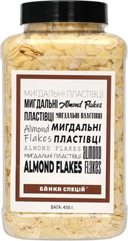 Мигдальні пластівці Банка специй 450 г (4820267272844)