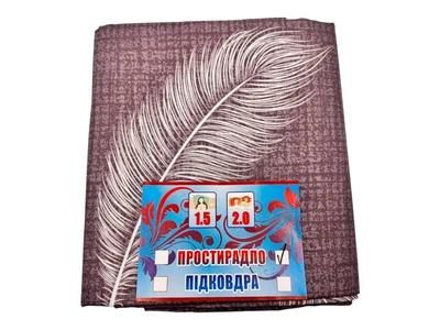 Простынь из полиэстера 180х220 см - Feather