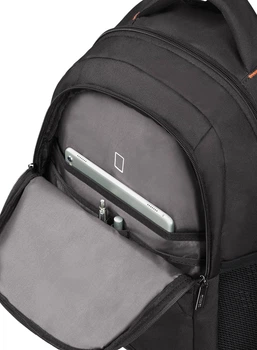 Рюкзак American Tourister At Work 17.3" Black/Orange (5414847994319)