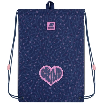Сумка для обуви Kite Be Kind K25-600M-9 46х33 синий