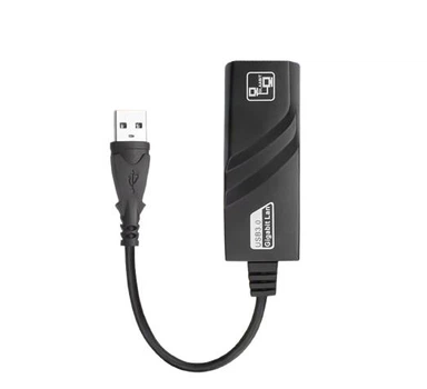 Адаптер переходник USB (Thunderbolt 3/4) to Gigabit LAN Ethernet Adapter (RJ45) with LED