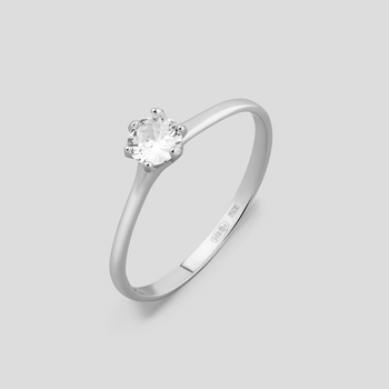 Срібне кільце Minimal 10246-18 18