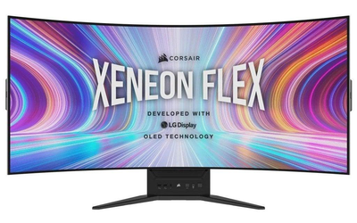 Монітор 45" Corsair Mонітор XENEON FLEX 45WQHD240 UWQHD OLED 240Hz (CM-9030001-PE)