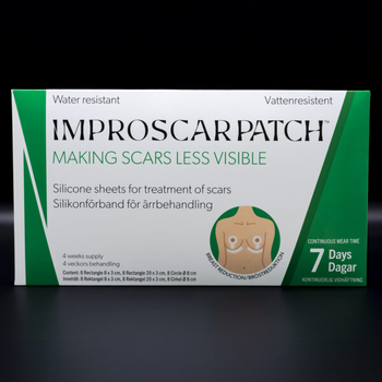 Силіконові ліфтинг-пластирі для грудей Improscar Patch Breast Lift