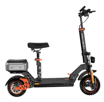 Электросамокат KUGOO KIRIN M5 PRO с сиденьем, Черный