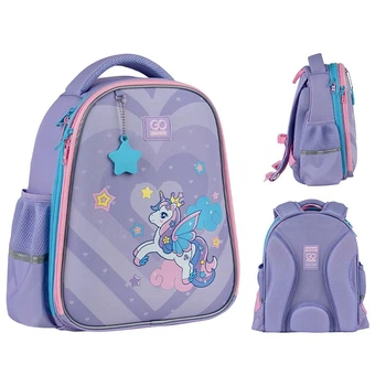 Рюкзак шкільний напівкаркасний GoPack Education Cute Pony GO25-165S-1
