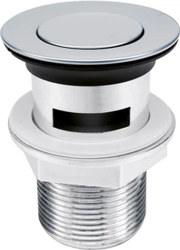 Донный клапан FALA 75483 1 1/4" Click-Clack пластик хром