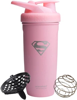Шейкер SmartShake Reforce 900 мл Supergirl Pink (11150801)