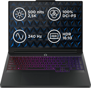 Ноутбук Lenovo Legion Pro 7 Eclipse Black Intel Core Ultra 9 275HX 32Gb/2Tb RTX5080 Win11