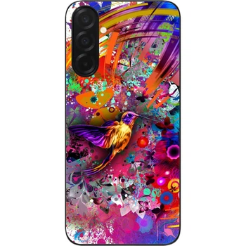 Силіконовий чохол бампер SMTT для Samsung Galaxy A56 5G з картинкою Креатив