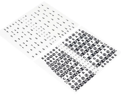 Наклейки для грифу гітари Guitto GFM-01 Fretboard Stickers (R128309)