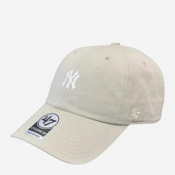 Кепка 47Brand New York Yankees Foundation FNDTN17GWS-F5A One Size Сіра (198742422539)