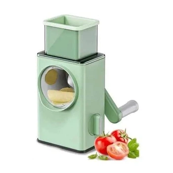 Овочерізка мультислайсер барабанна 3в1 Vegetable Cutter ручна
