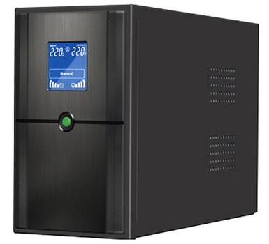 Источник бесперебойного питания FrimeCom SL-1KL, Line Int., AVR, 2 x евро, LCD, металл